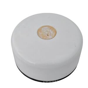 Chanel No 5 Perfumed After Bath Body Powder Puff Vintage 8 oz. 70% full Vanity